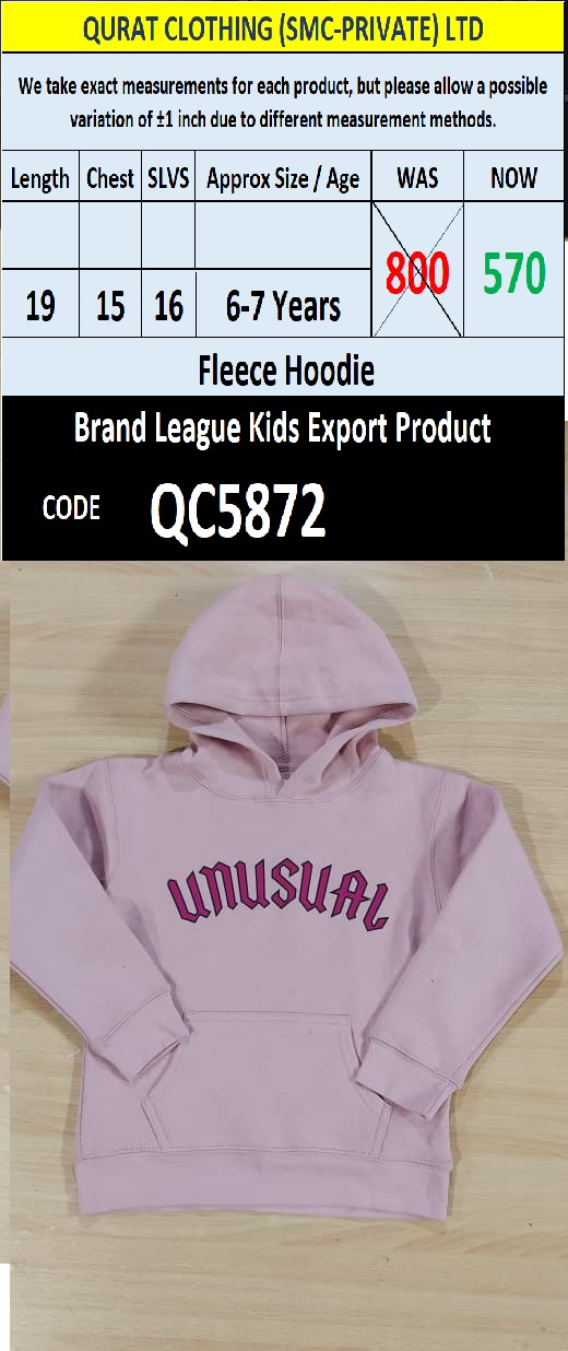 Top International Branded Export Hoodie / Sweatshirt Products - QC5872