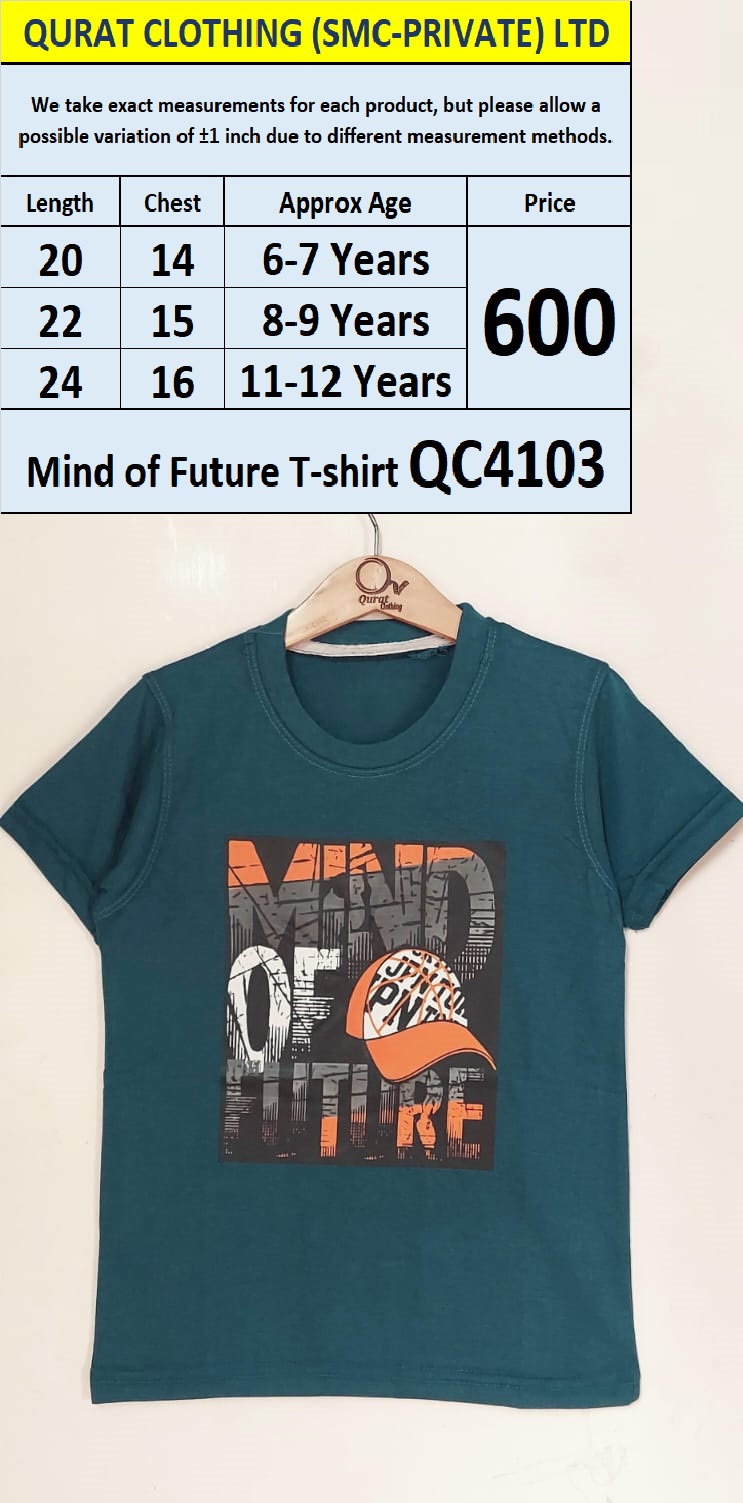 Mind of Future Boys T-shirt QC4103