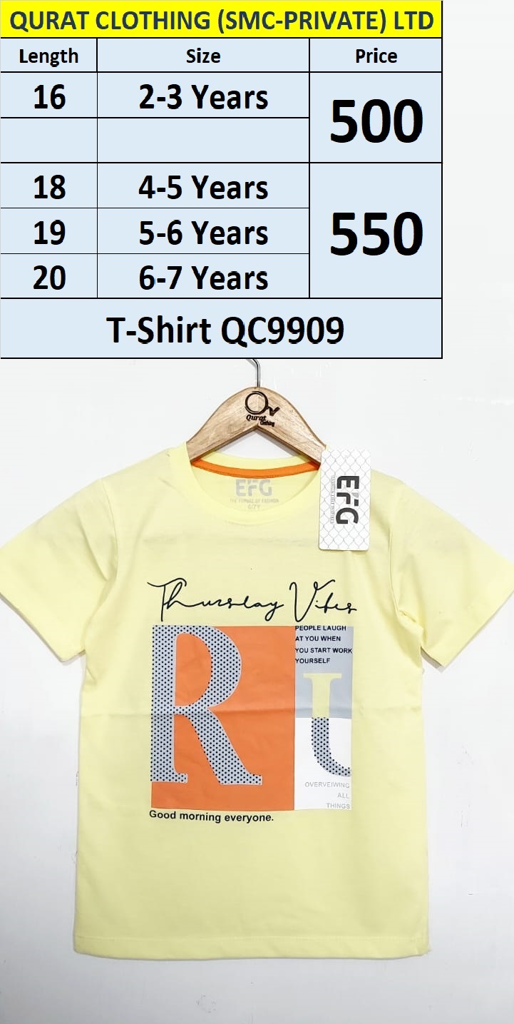 EFG Brand Good Vibes T-Shirt QC9909