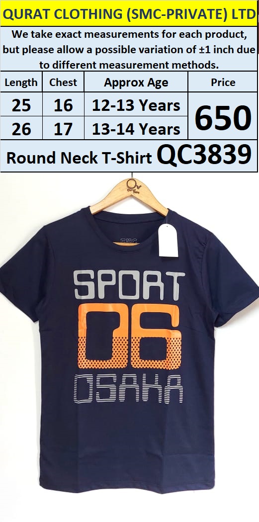 Round Neck T-Shirt QC3839