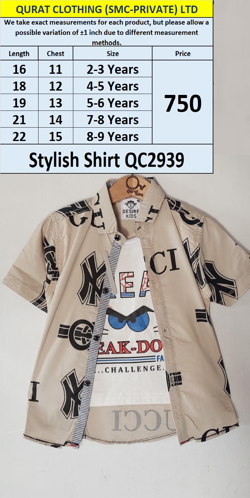 Stylish Shirt QC2939