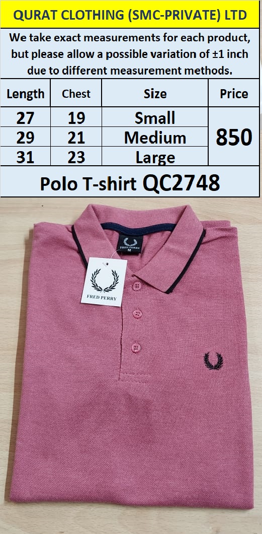 Men's Polo T-shirt QC2748