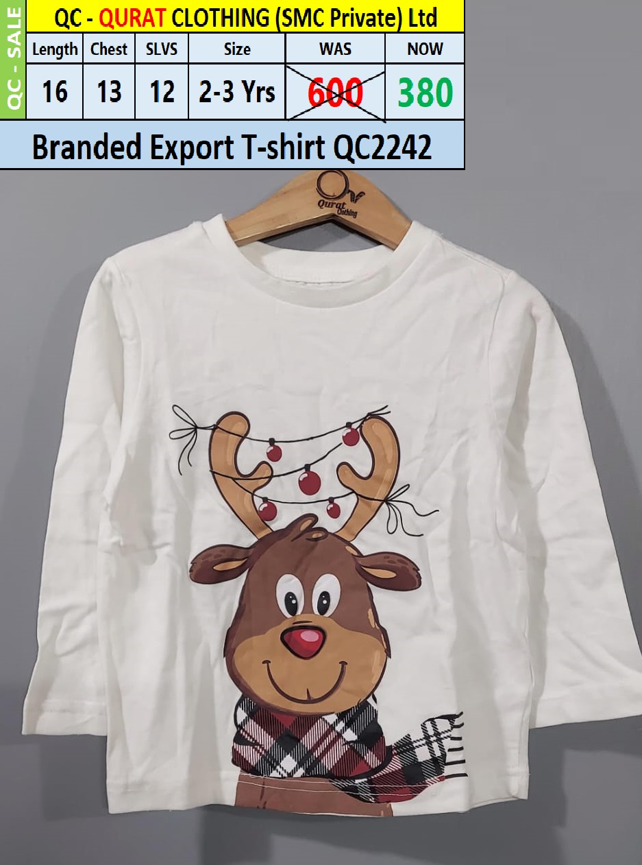 Branded Export T-shirt QC2242