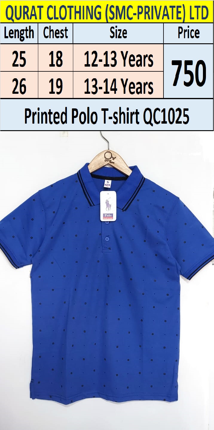 Printed Polo T-Shirt QC1025