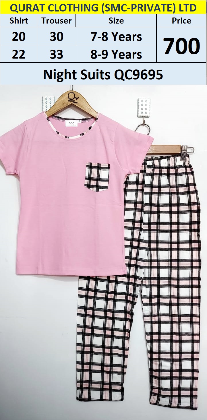 BPC Brand Checks Night Suits QC9695