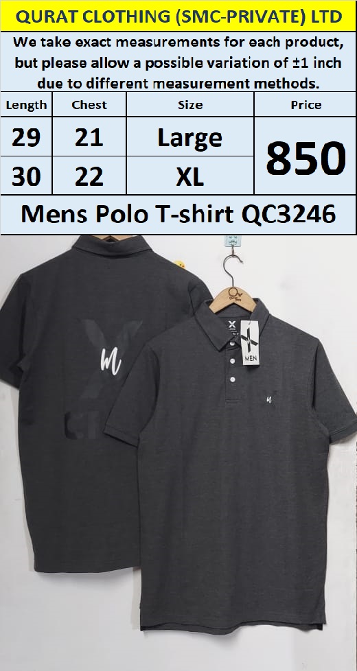  Branded Men's T-Shirt QC3246 - Export Product
