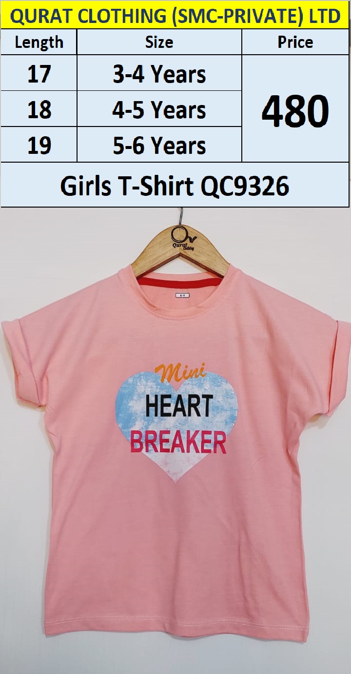 Mini Heart Breaker Girl T-shirt QC9326