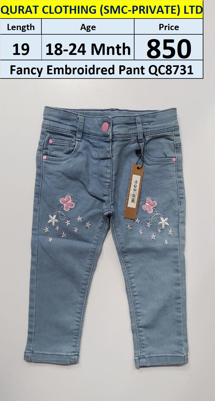 Fancy Embroidered Pant QC8731