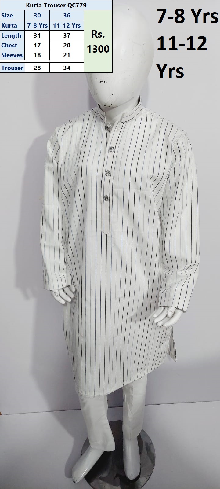 Kurta & Trouser Code QC779
