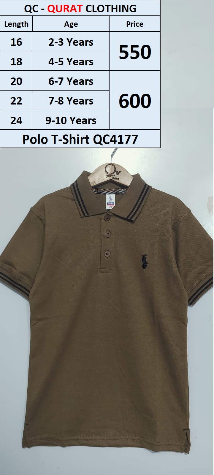 Polo T-Shirt QC4177