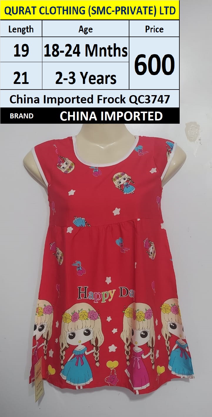 China Imported Frock QC3747 - QC3747