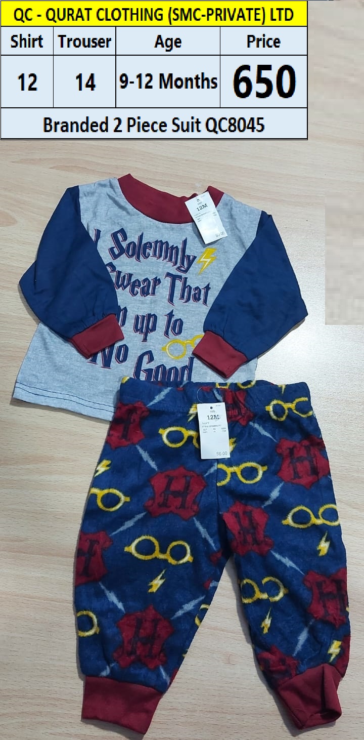 Branded Two Piece Suit QC8045
