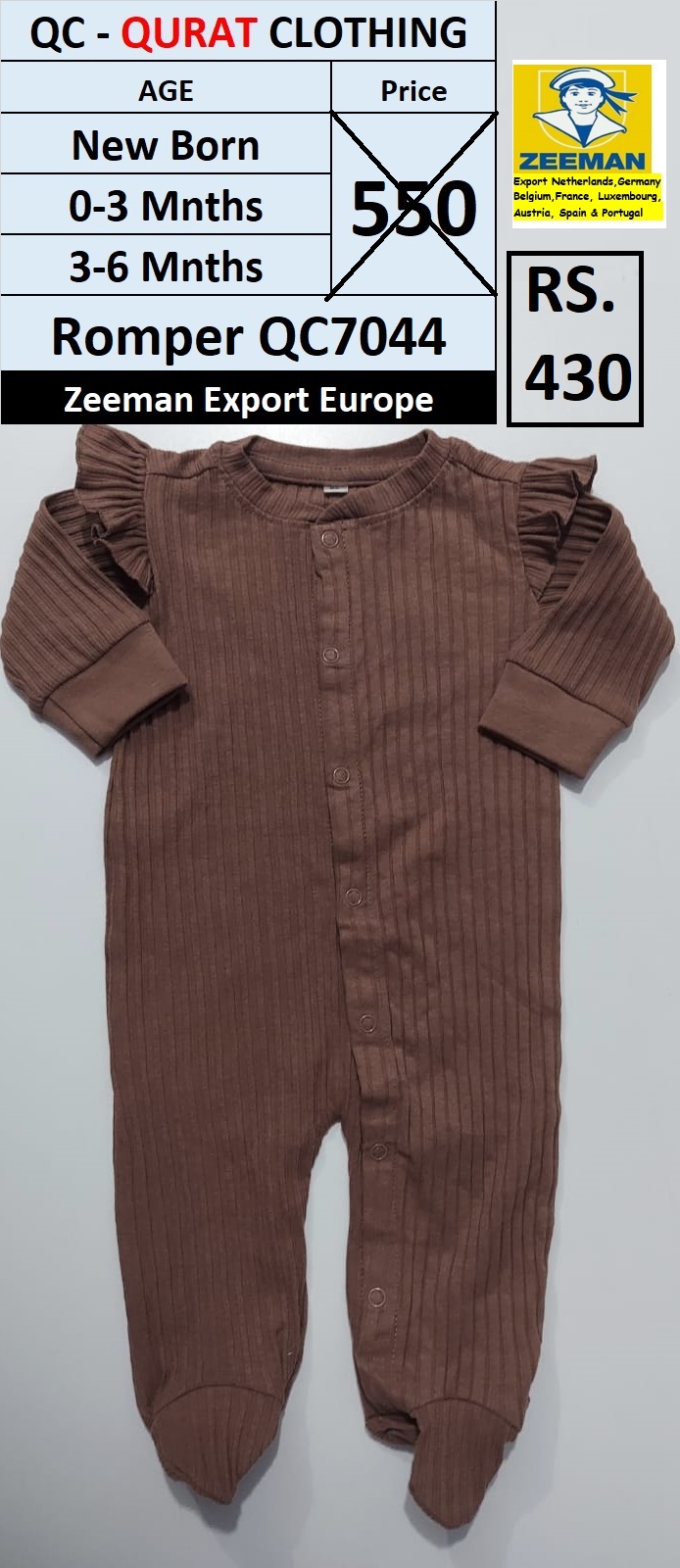 Romper QdscBrand Zeeman Export Europe