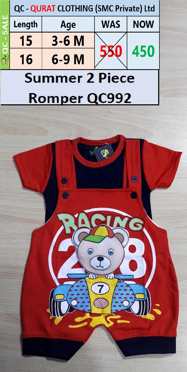 Summer 2 Piece Romper QC992