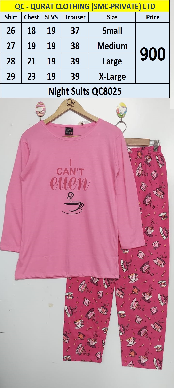 Night Wear Suits QC8025