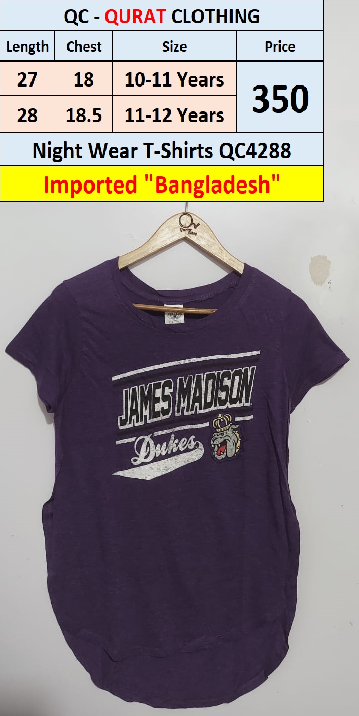 Night Wear T-Shirt (Imported Bangladesh)