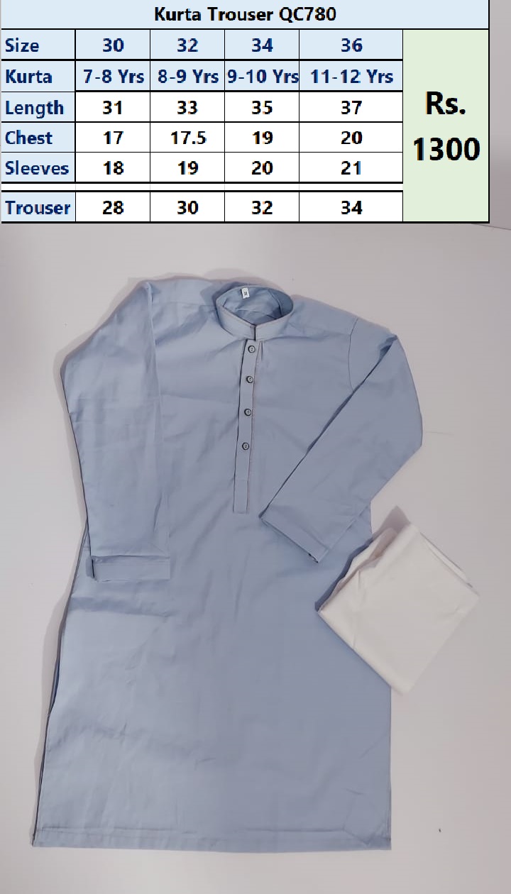 Kurta & Trouser Code QC780