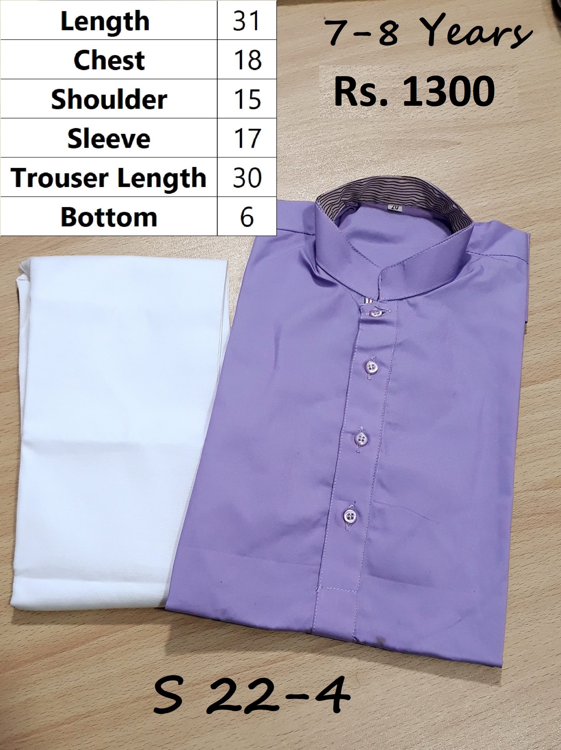 Kurta & Trouser Code S 22-4