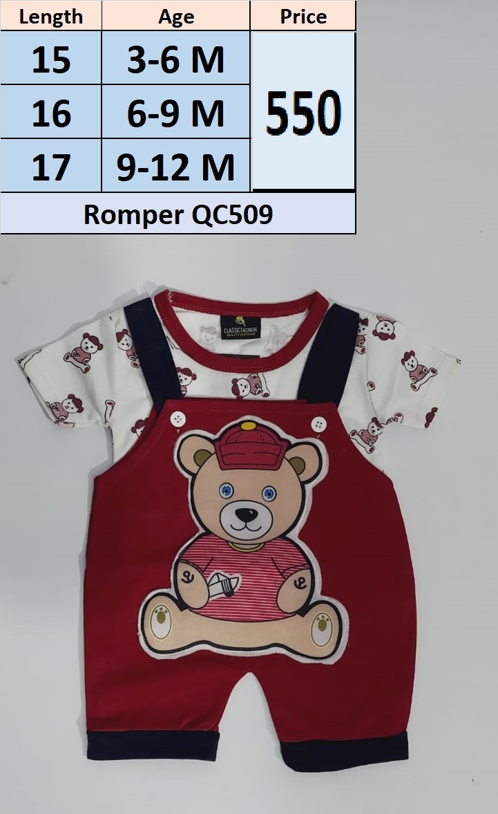Bear Romper & T-Shirts QC509