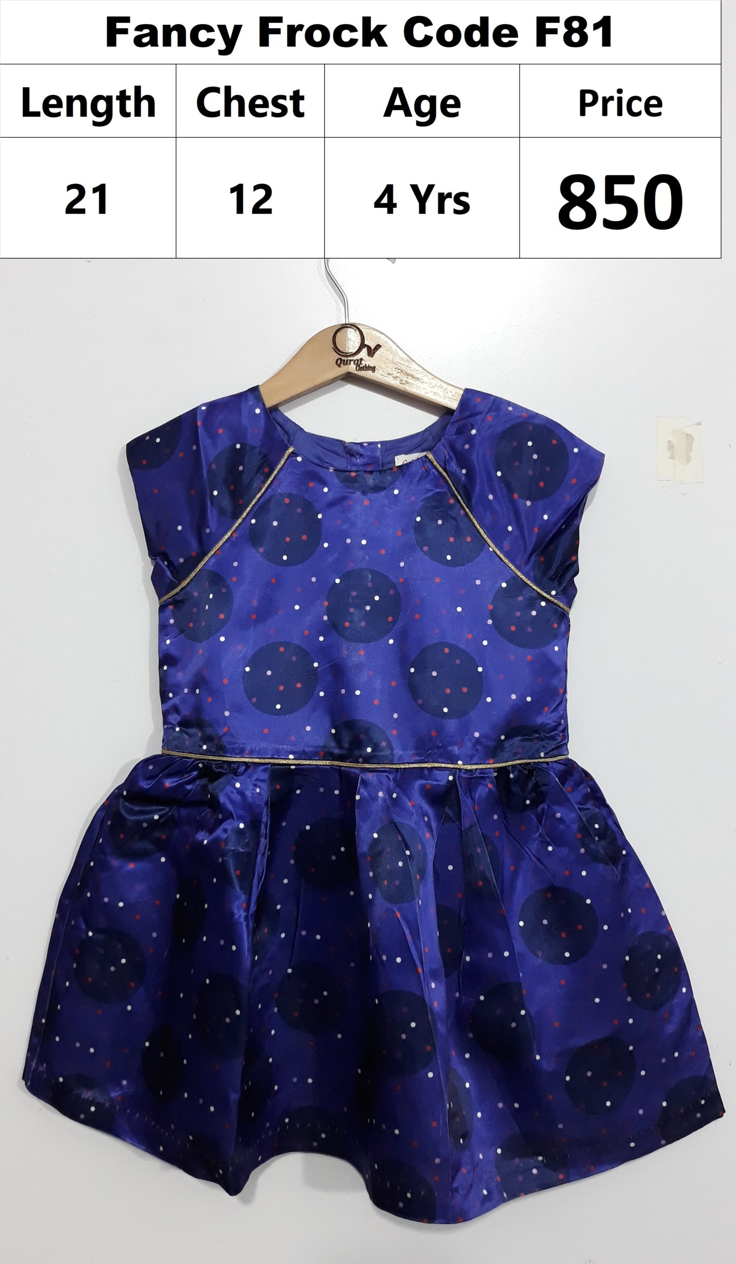Fancy Frock Code F81