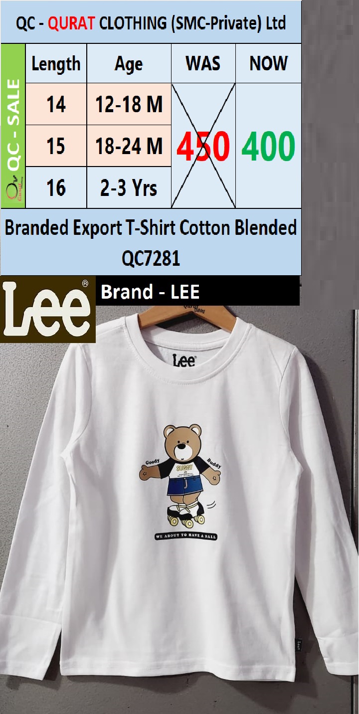 LEE Export Brand T-Shirt QC7281