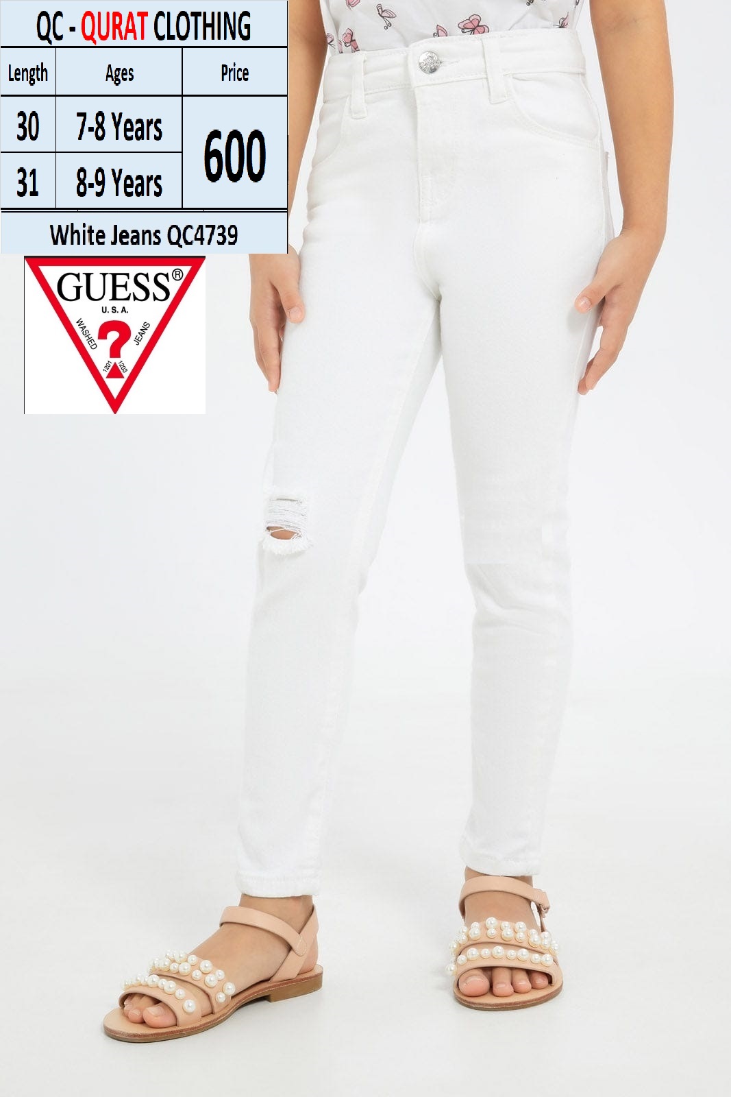 Rib Jeans QC4739 Brand GUESS (Export USA)