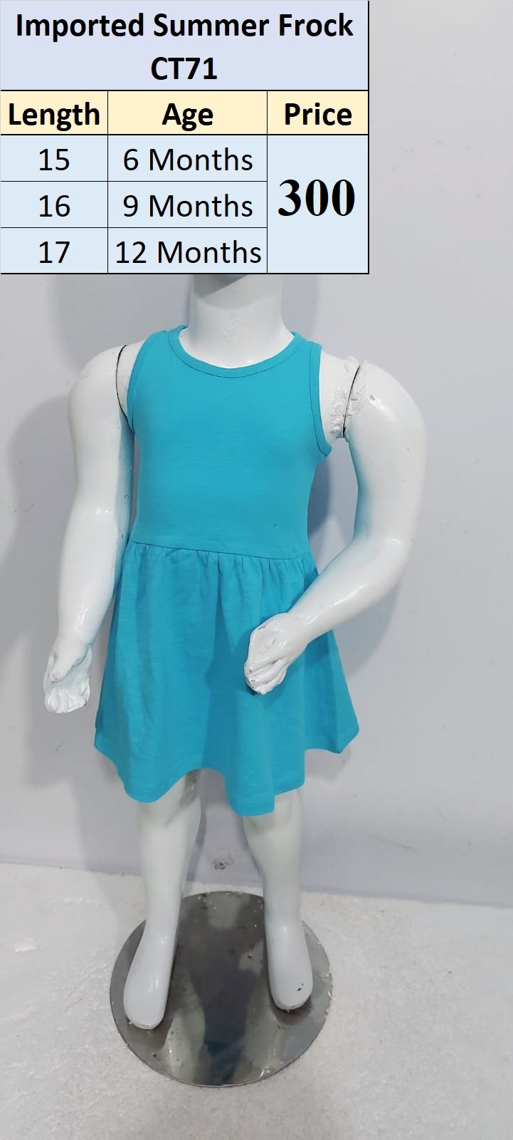Imported Summer Frock CT71