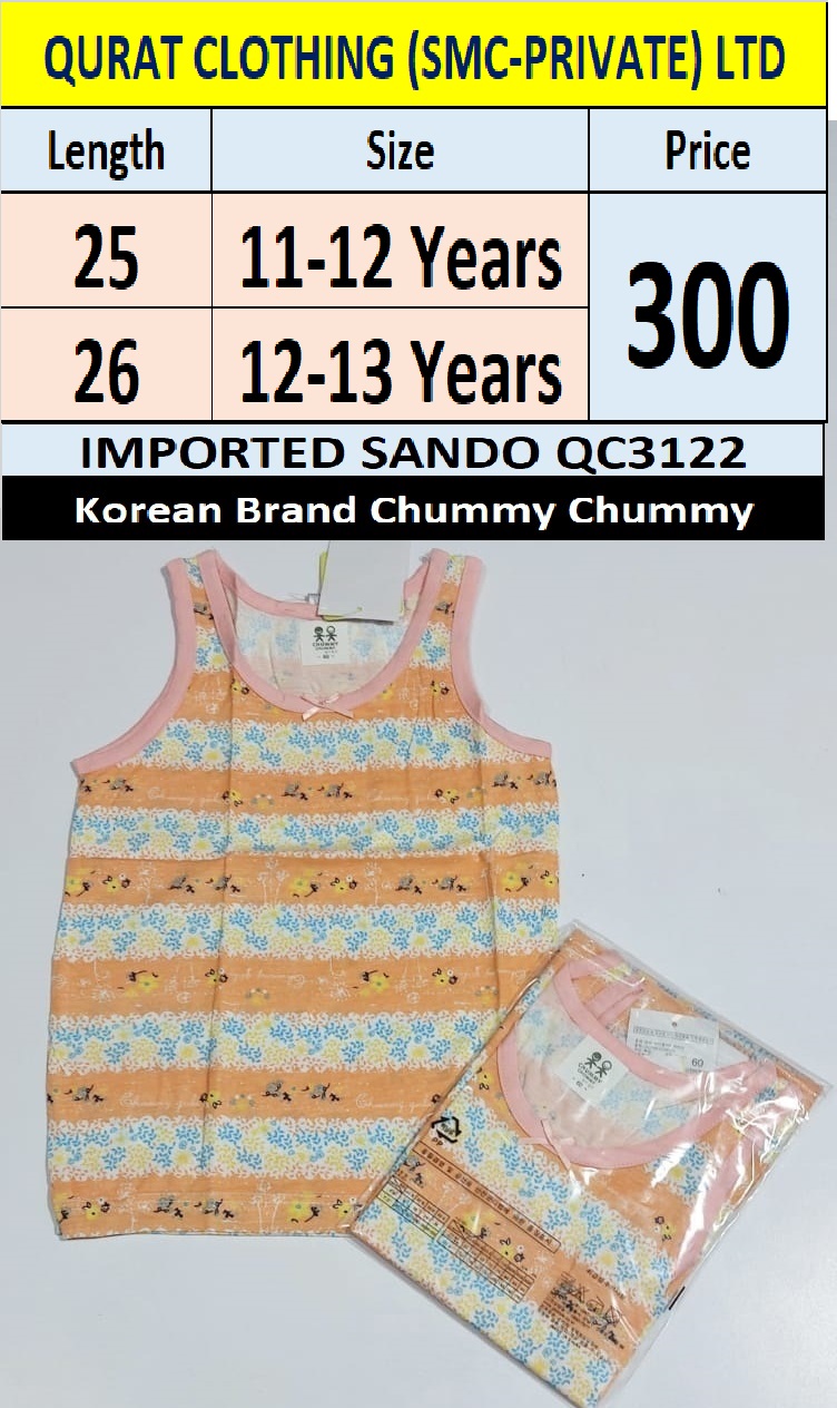 Imported Sando QC3122 Korean Brand Chummy Chummy