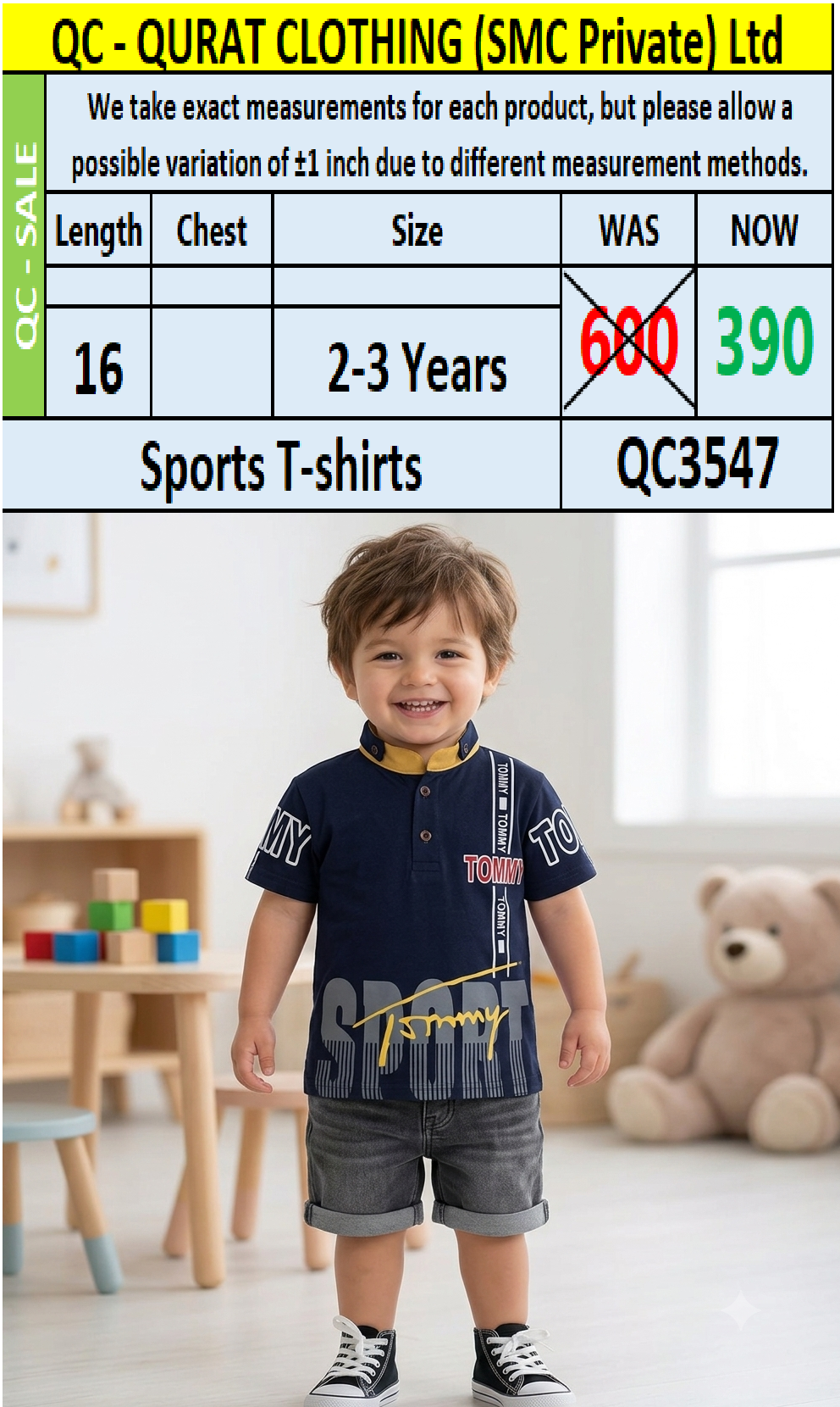 T-Shirt Code QC3547