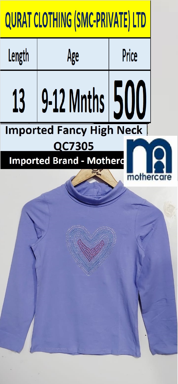Brand Mother care Imported Fancy High Neck QC7305
