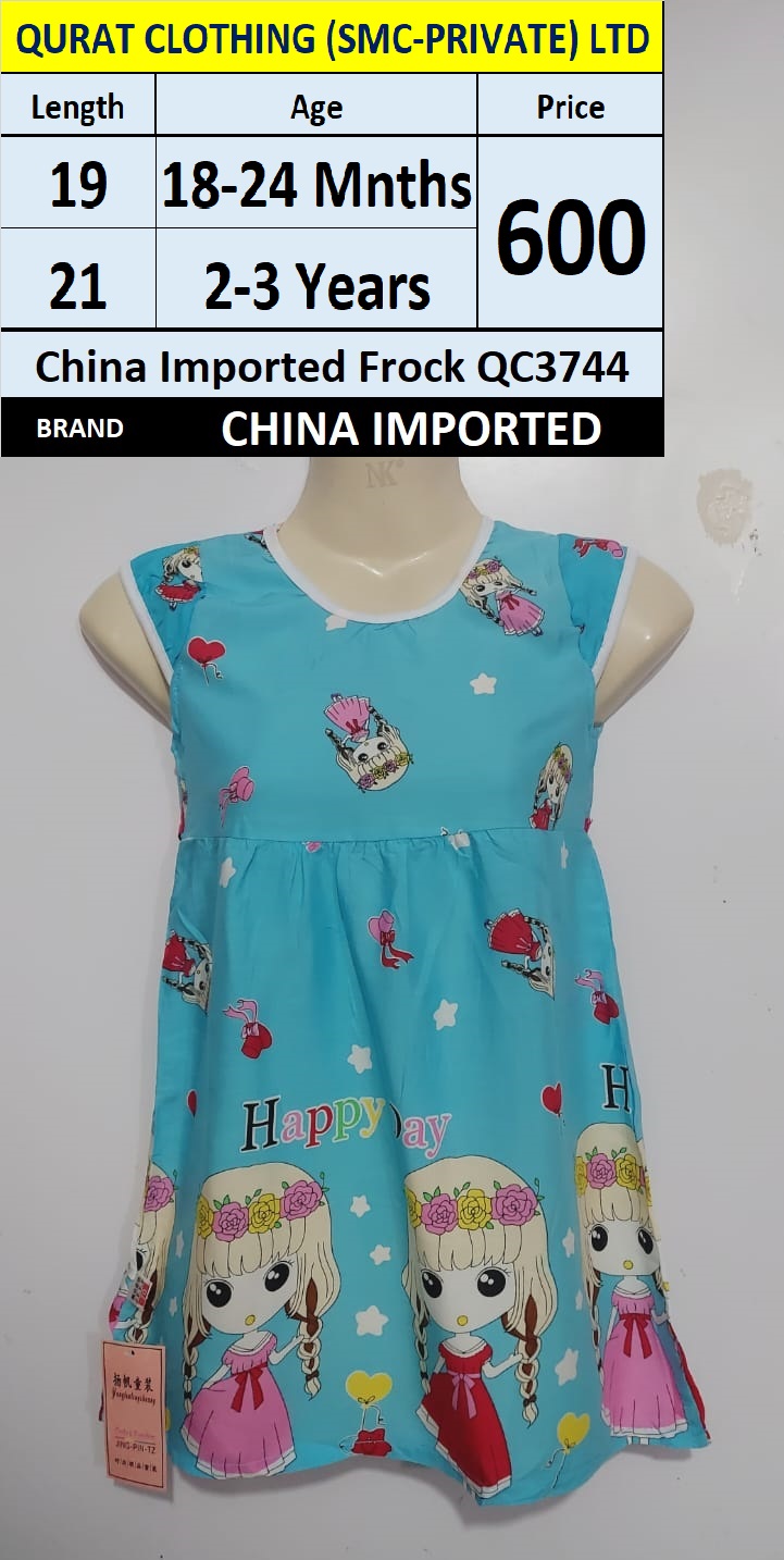 China Imported Frock QC3744 - QC3744