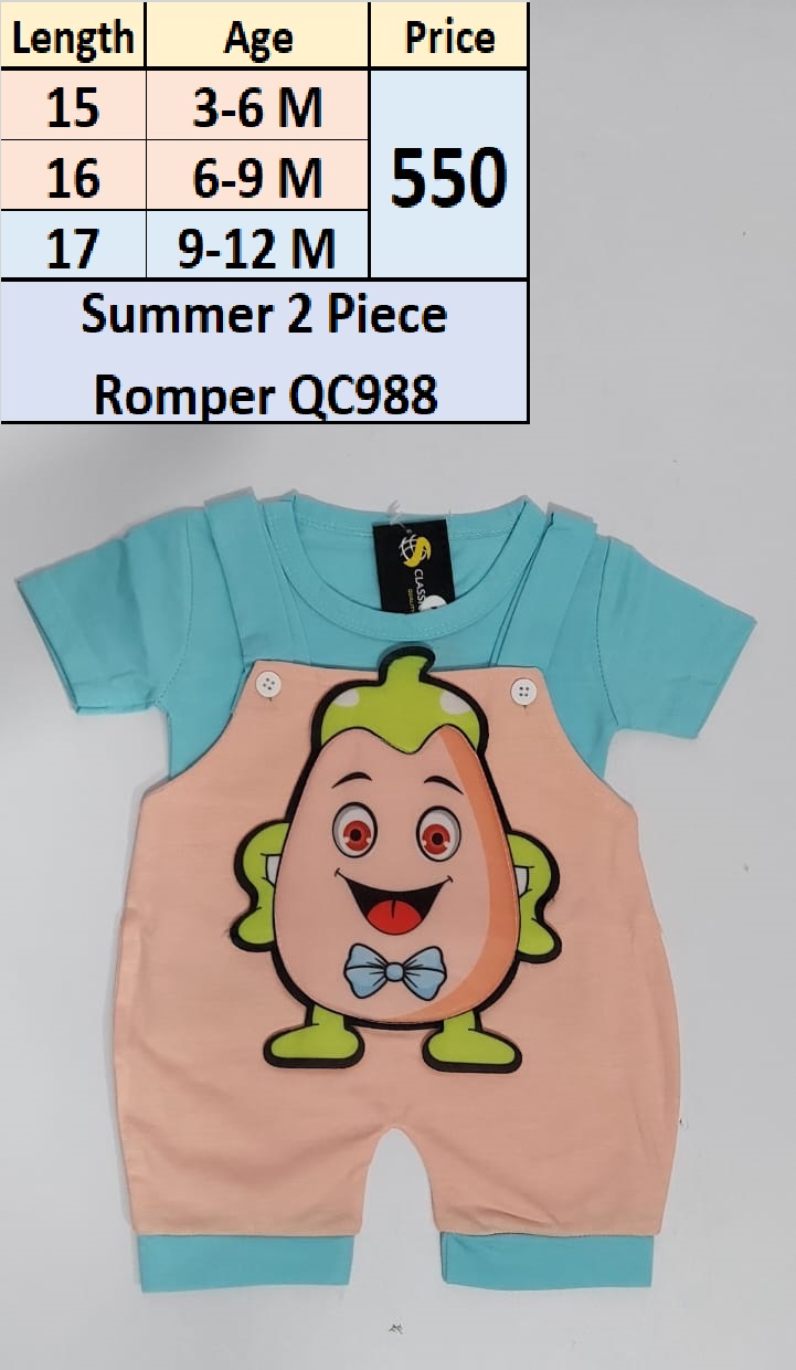 Summer 2 Piece Romper QC988