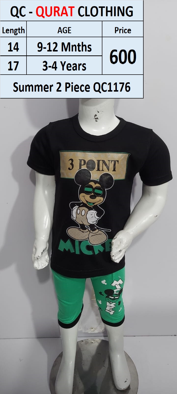 Mickey 2 Piece Suit QC1176