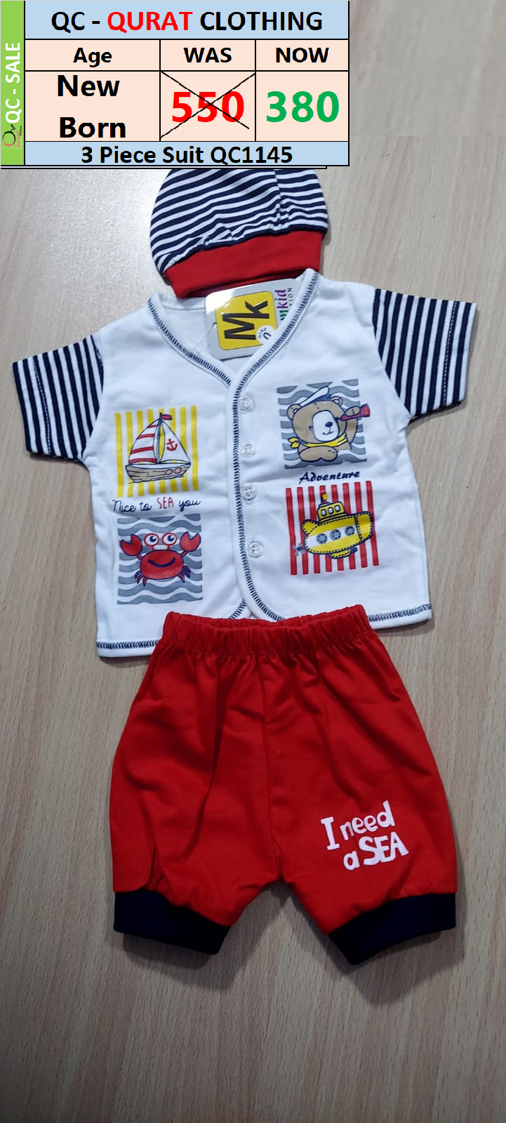 I need a Sea 3 Piece Suit QC1145