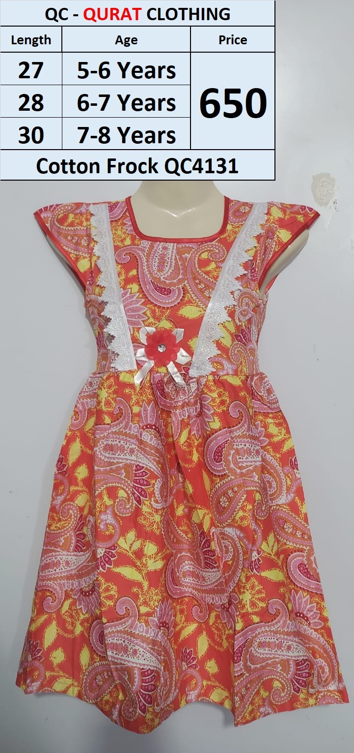 Cotton Frock QC4131