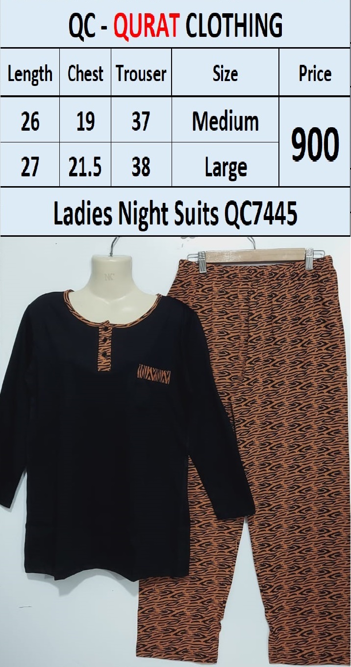 Ladies Night Suits QC7445