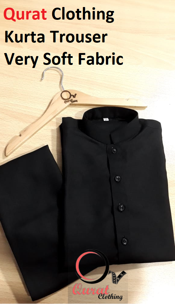 Black Kurta & Trouser - Black Kurta & Trouser