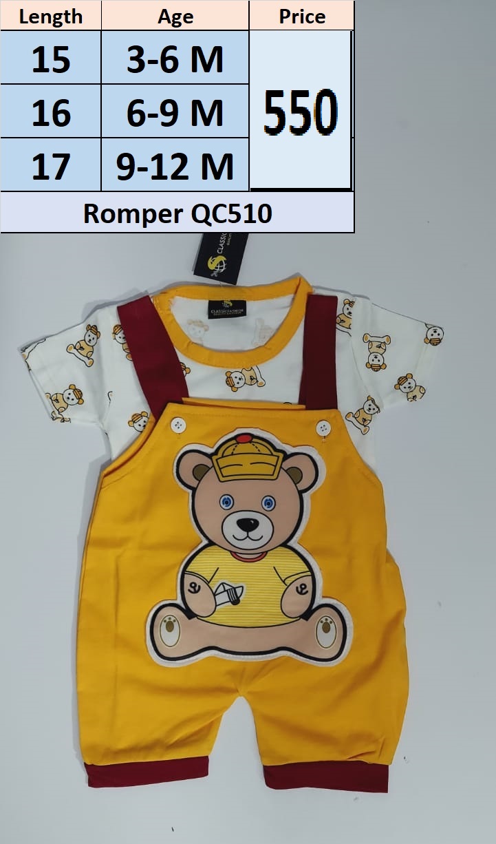 Bear Romper & T-Shirts QC510