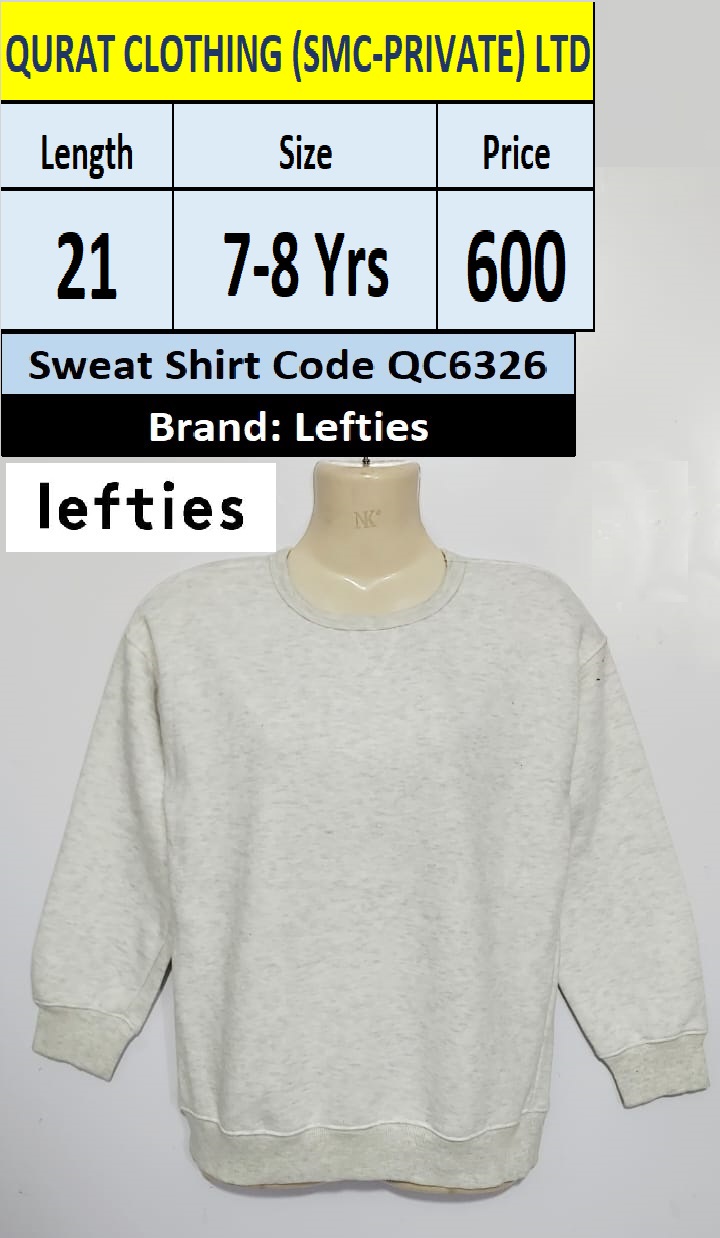 Export Sweatshirt QC6326 Brand Lefties
