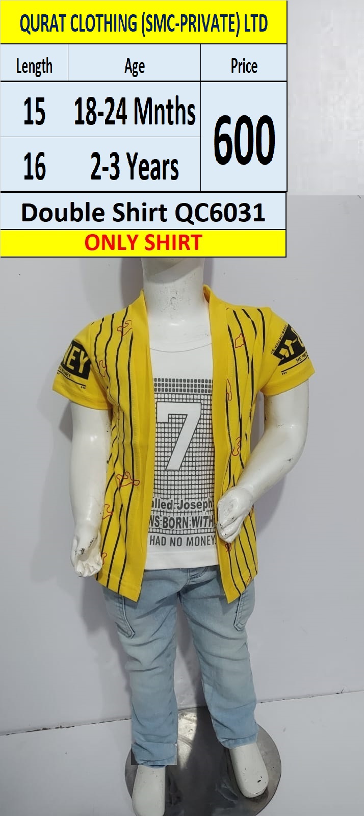 Double Shirt Code QsAD