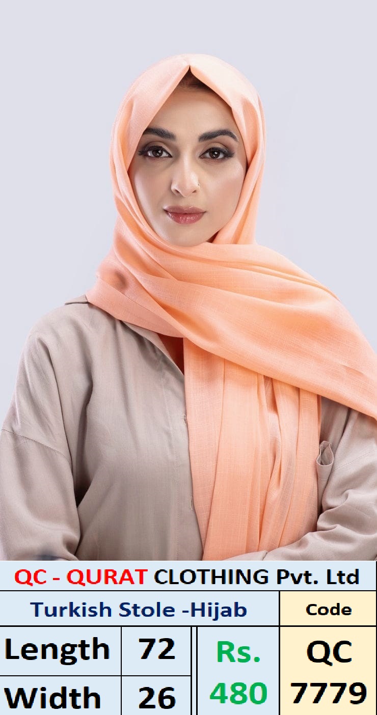 Imported Turkish Stole Hijab QC7779