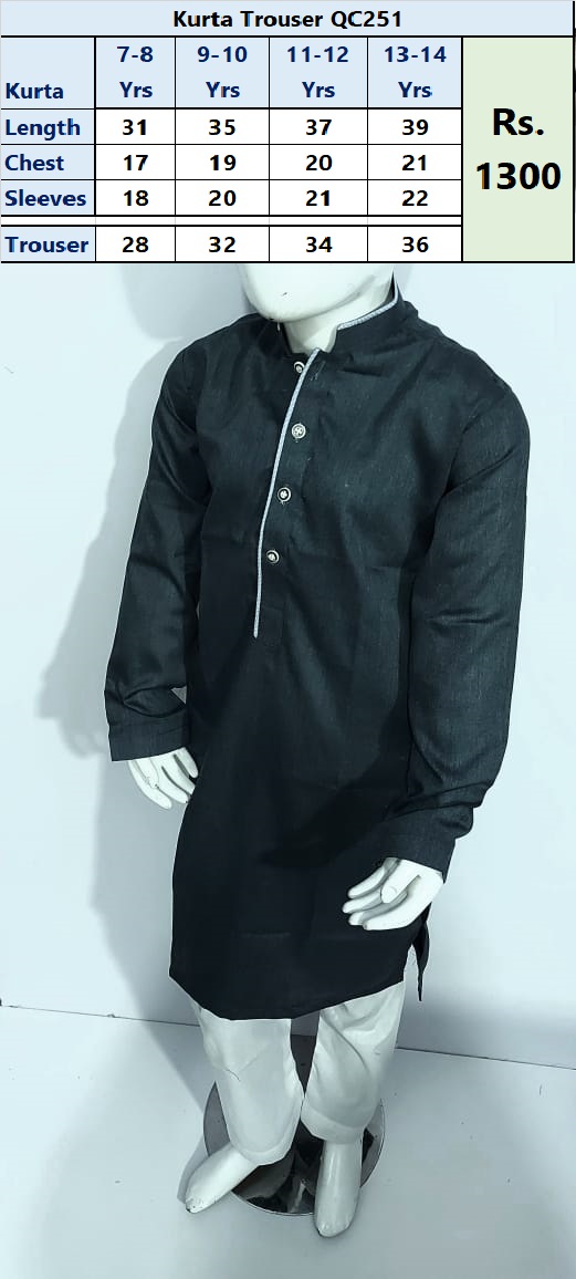 Kurta & Trouser Code QC251