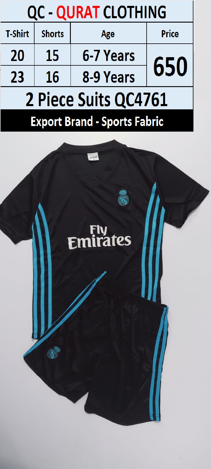 2 Piece SuitExport Brand (Sports Fabric)