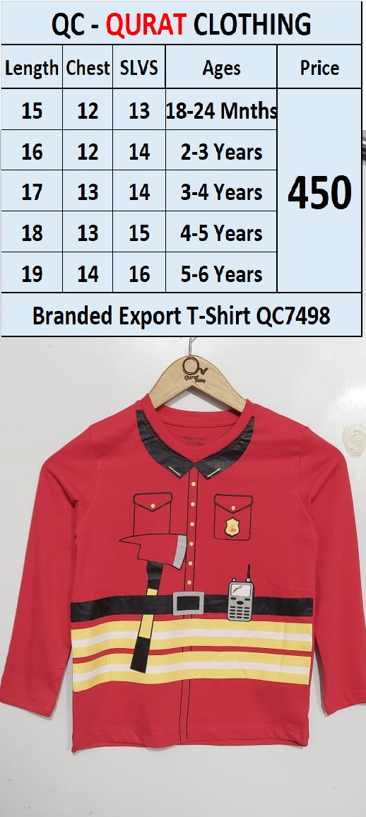 Branded Export T-Shirt QC7498