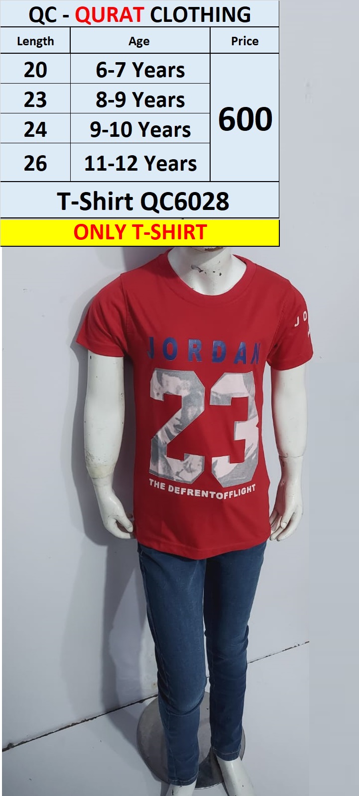 T-Shirt Code QC654128