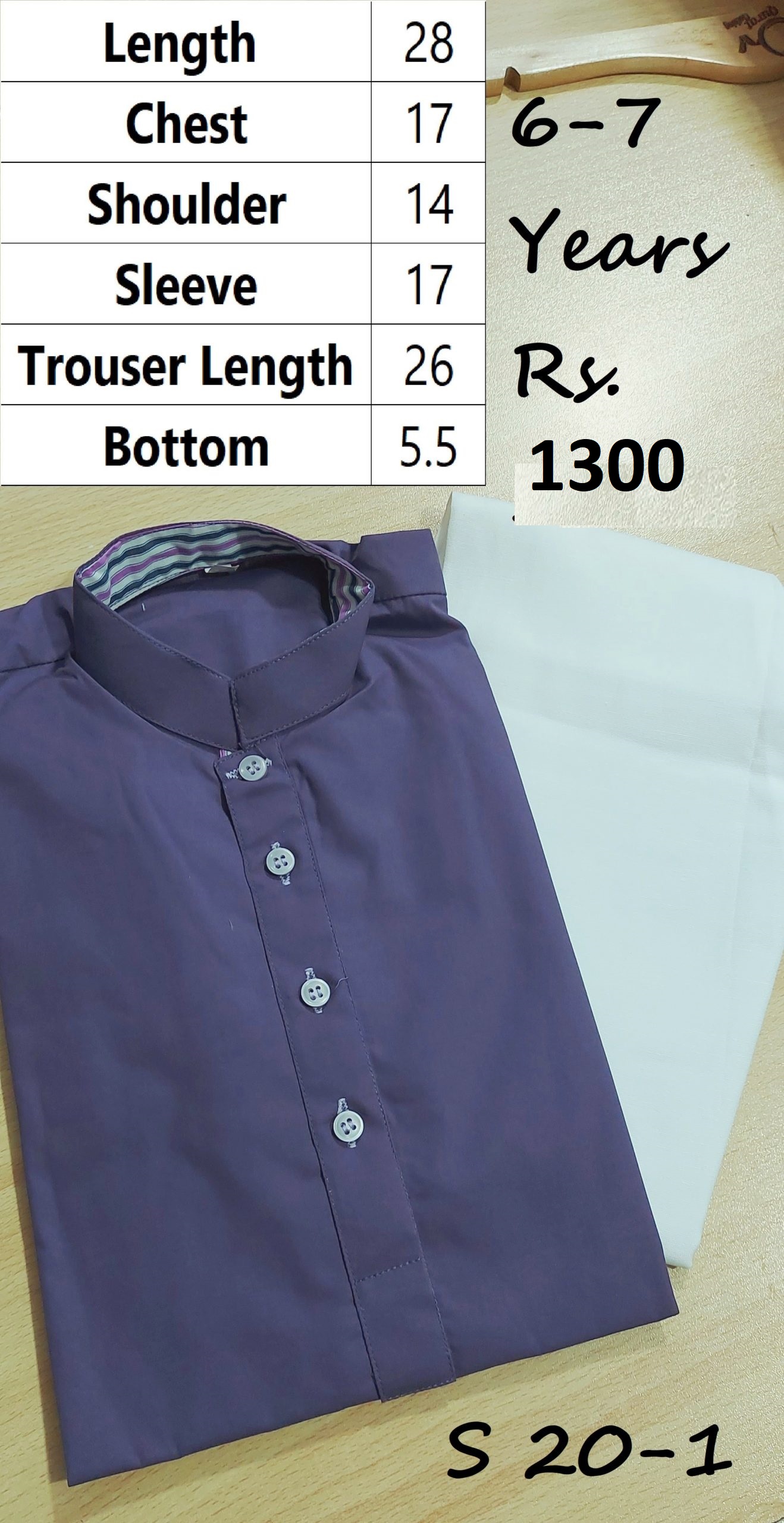 Kurta & Trouser Code S 20-1