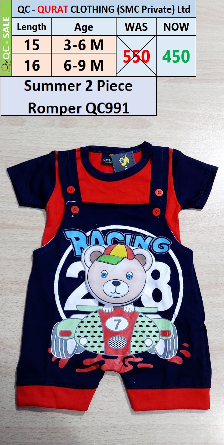 Summer 2 Piece Romper QC991