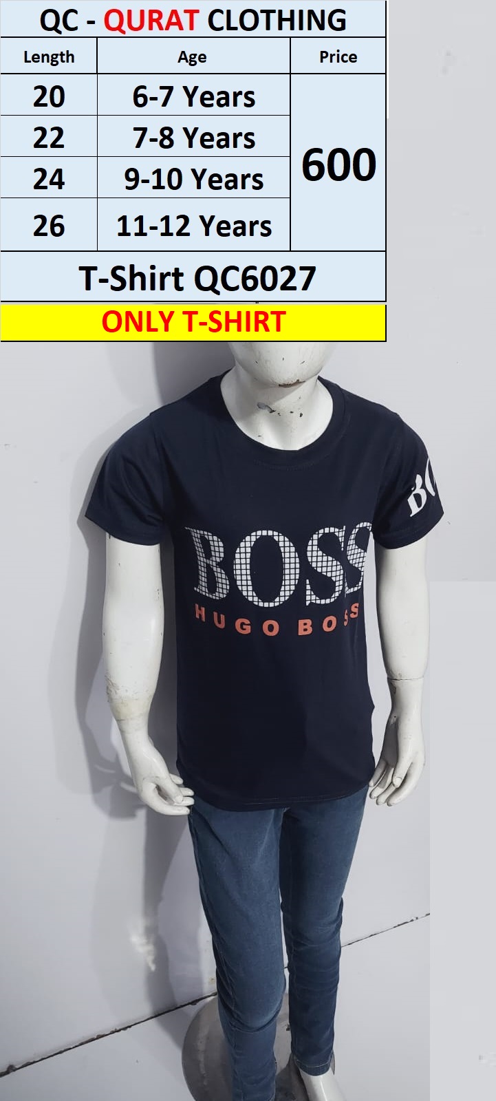 T-Shirt Code QC6csds