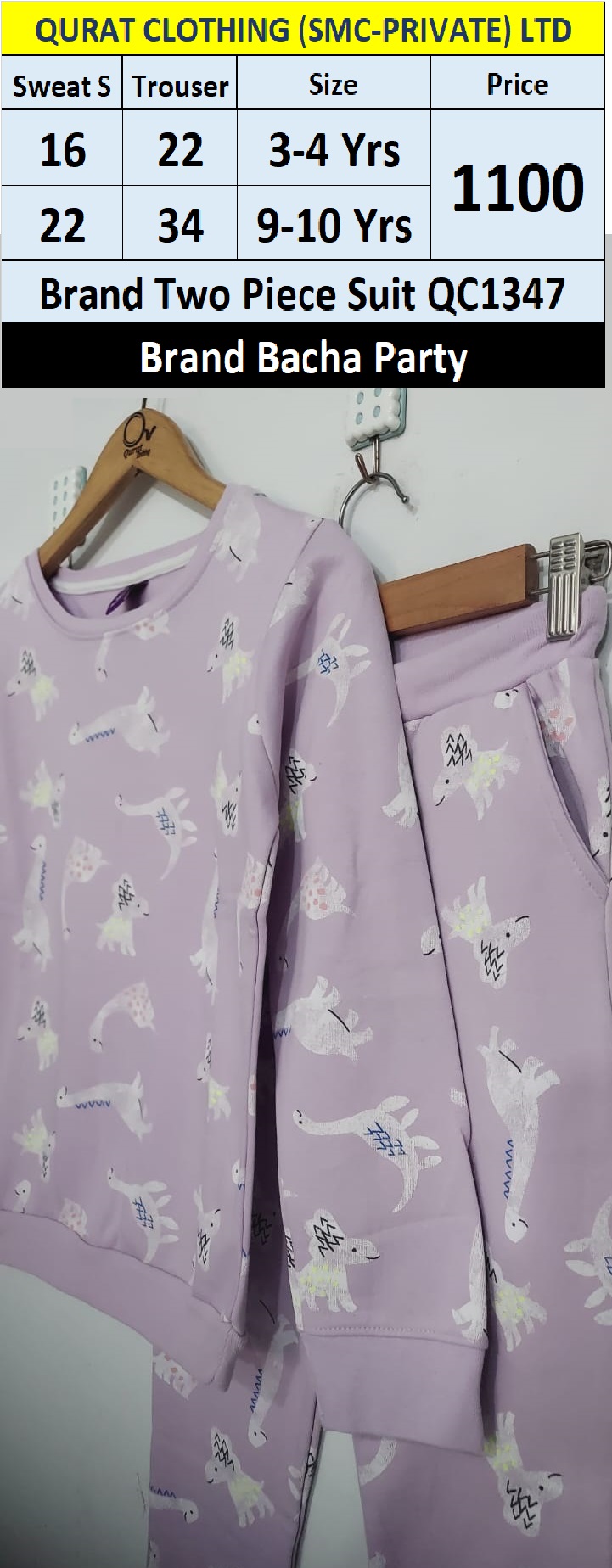 Bacha Party Brand Two Piece Suit QC1347 - QC1345