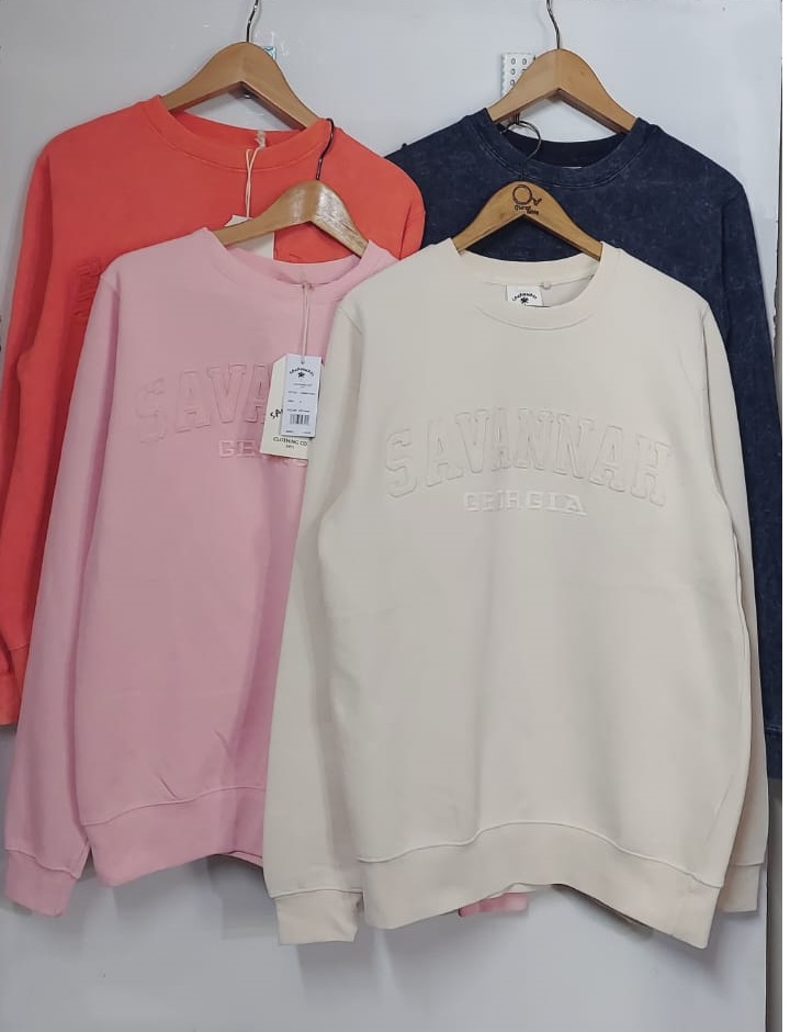 Savannah Georgia Brand Beauty Bush Fleece Sweatshirt QC2171 Export USA - QC2171
